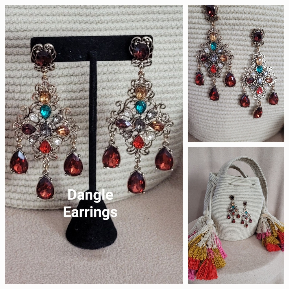 Multicolor Dangle Earrings